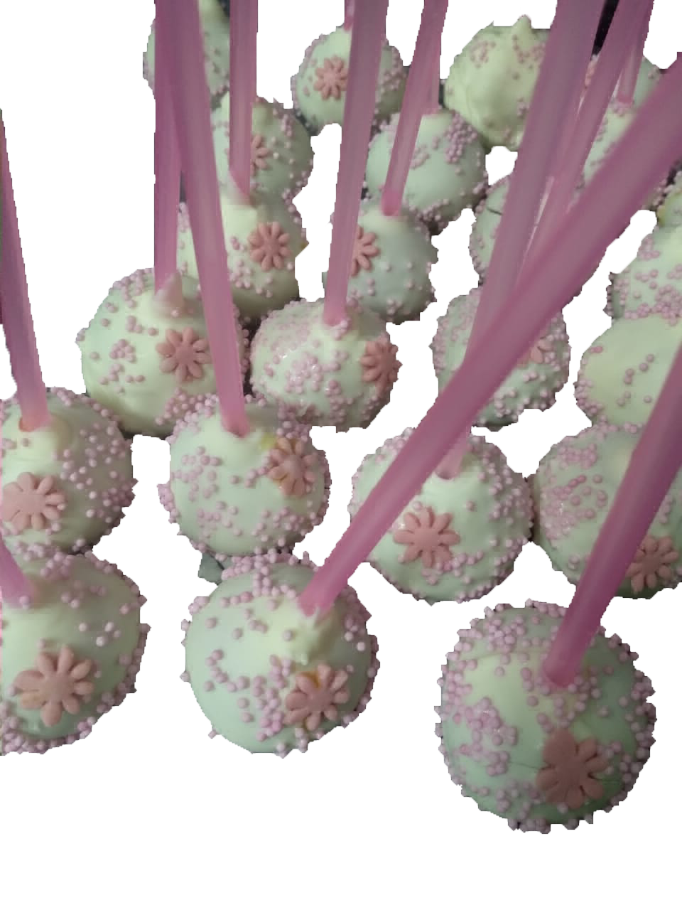 Cake Pops Floraux – Délices Pastel