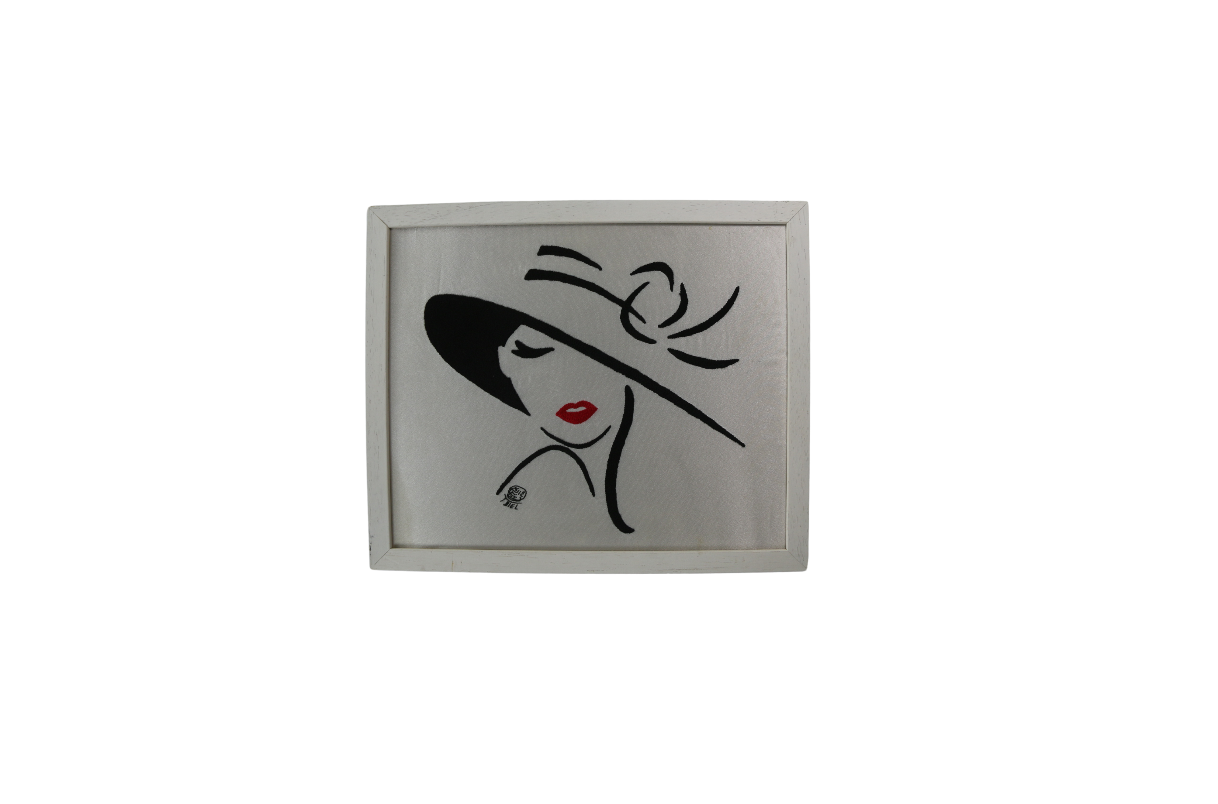 Tableau mural – Visage féminin stylisé